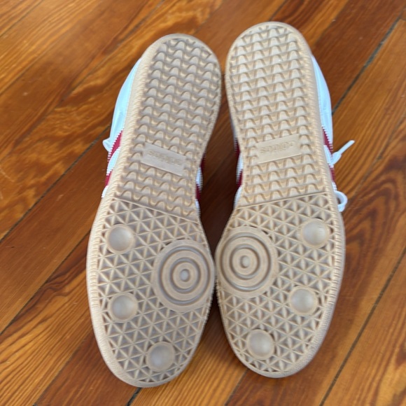 Adidas Samba Red Striped Sneakers - Picture 5 of 5